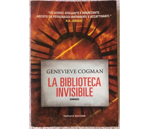 La biblioteca invisibile di Genevieve Cogman,  2018,  Fanucci Editore