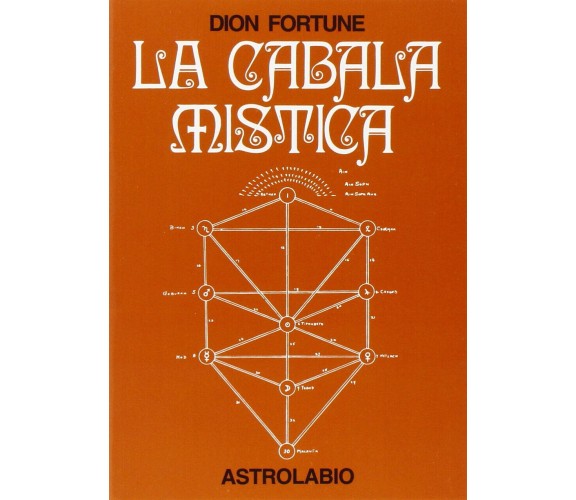 La cabala mistica - Dion Fortune -Astrolabio Ubaldini, 1978