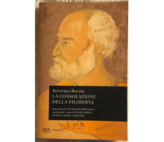 La consolazione della filosofia di Anicius Manlius Severinus Boethius, Christine