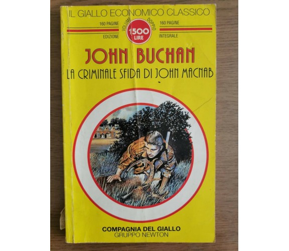 La criminale sfida di John Macnab - J. Buchan - Newton - 1995 - AR