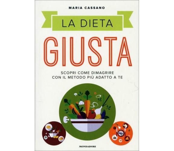 La dieta giusta. Scopri come dimagrire con il metodo più adatto a te di Maria Ca