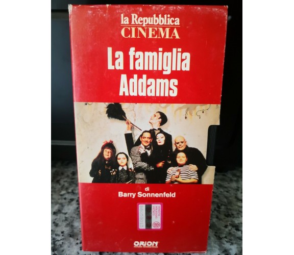 La famiglia addams - vhs - 1991 - la repubblica -F