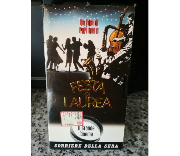 La festa di Laurea - vhs - 1985 - corriere della sera - F