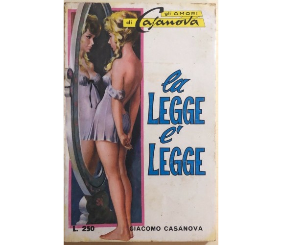 La legge è legge di Giacomo Casanova, 1971, Gli Amori Di Casanova