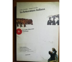 La letteratura italiana - G.Armellini,A.Colombo - Zanichelli - 1999  - M