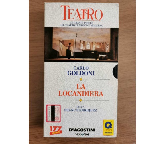 La locandiera - F. Enriquez - De Agostini - 1965 - VHS - AR