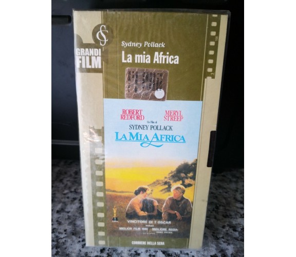 La mia Africa - vhs - 1985 - corriere della sera -F