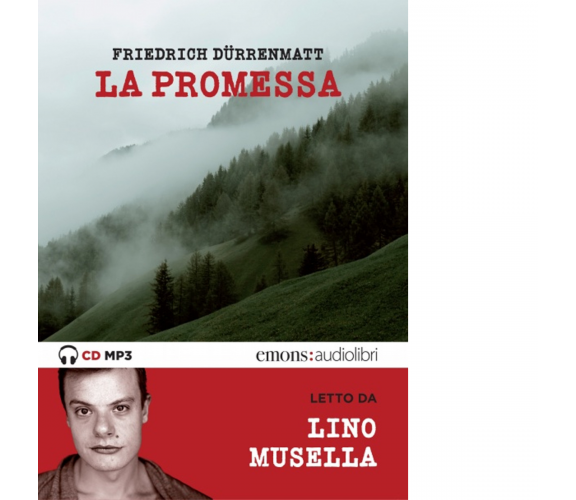 La promessa letto da Lino Musella di Friedrich Dürrenmatt - Emons, 2021