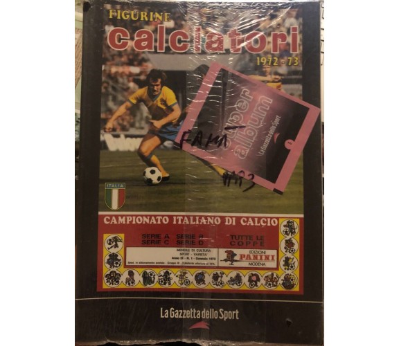 La raccolta completa degli album Panini 1972-1973 di Panini,  2019,  La Gazzetta