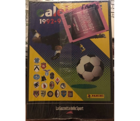 La raccolta completa degli album Panini 1992-1993 di Panini,  2018,  La Gazzetta