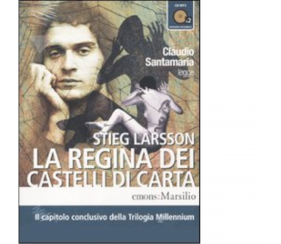 La regina dei castelli di carta Audiolibro di Stieg Larsson - Emons, 2011