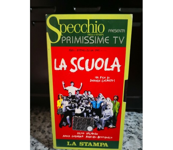 La scuola - VHS - Daniele Luchetti -1995- La stampa -F