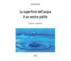 La superficie dell’ acqua è un ventre piatto, Guido Basile,  2016,  Youcanprint