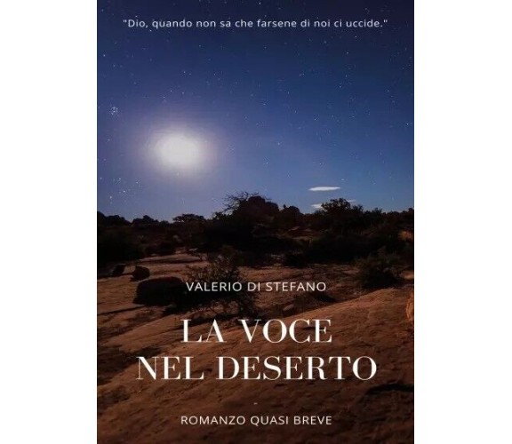 La voce nel deserto di Valerio Di Stefano, 2023, Youcanprint