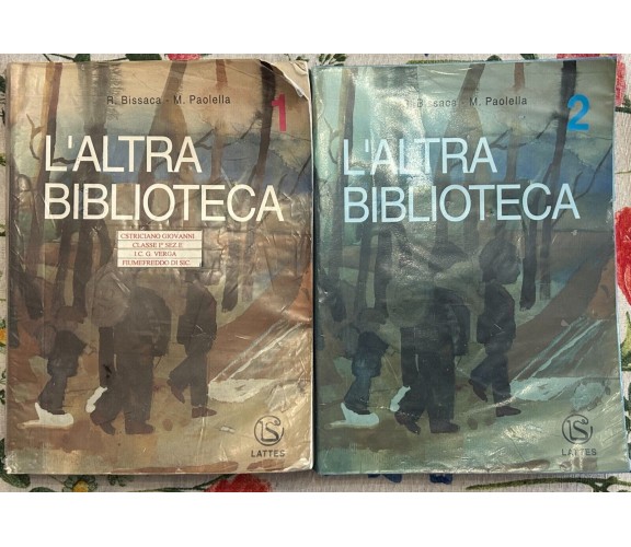 L’altra biblioteca 1+2 di R. Bissaca, M. Paolella, 2003, Lattes