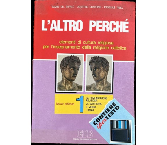 L’altro perché 1. Elementi di cultura religiosa per l’insegnamento della religio