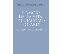 L’amore della vita di Giacomo Leopardi: frammenti dallo Zibaldone