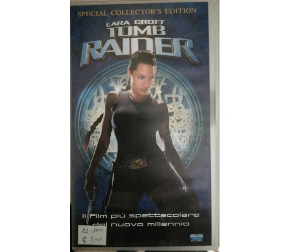 Lara Croft Tomb Raider VHS special collector's Edition (VHS)- ER