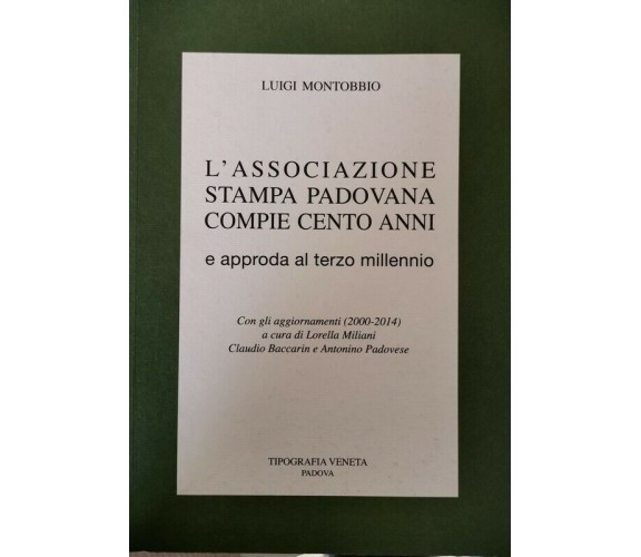 L’associazione stampa padovana compie cento anni - ER