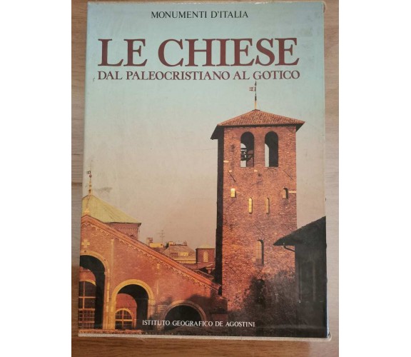 Le chiese. Dal paleocristiano al gotico - AA. VV. - DeAgostini - 1987 - AR