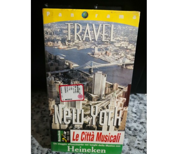 Le città musicali- New York - vhs -1998 - Heineken -F