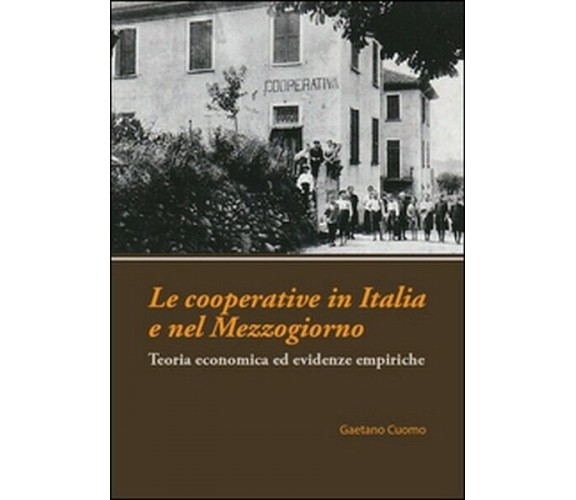 Le cooperative in Italia e nel Mezzogiorno. Teoria economica ed evidenze empiric