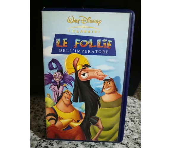 Le follie dell' imperatore - vhs - 2001 - Walt Disney -F