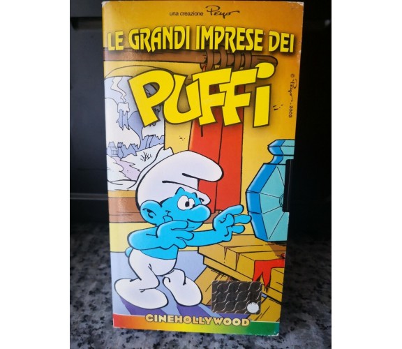 Le grandi imprese dei Puffi - vhs - 2003 - Univideo -F