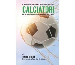 Le migliori ricette di piatti per la Costruzione del Muscolo per Calciatori-2015