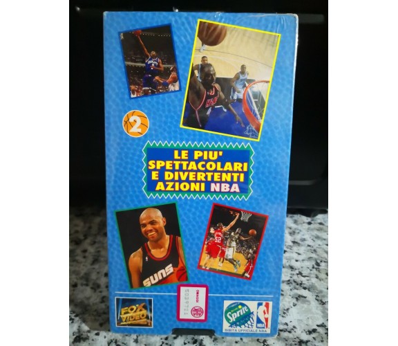 Le più spettacolari e divertenti azioni Nba - vhs- 1995 - fox Video -F