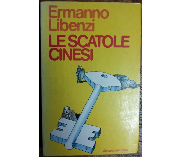 Le scatole cinesi - Libenzi - Sonzogno,1980 - R