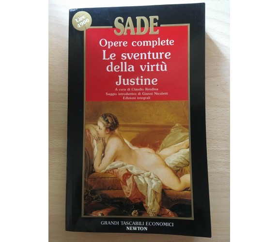 Le sventure della virtù - Justine - Donatien - De Sade, 1993  V