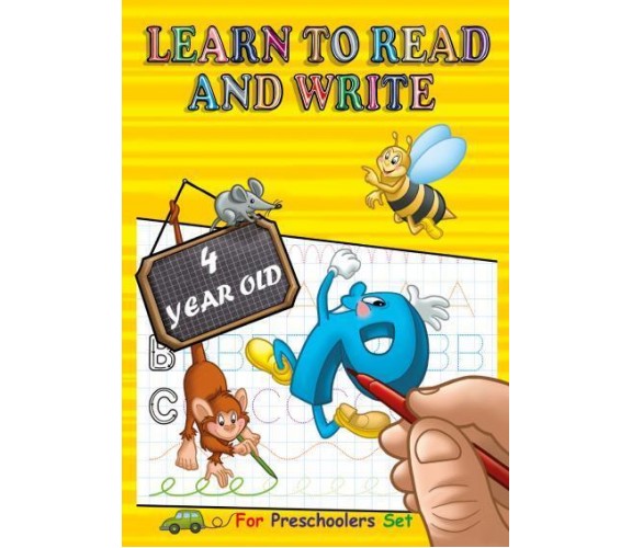 Learn to read and write 4 year old tracing letters and learning to write for pre