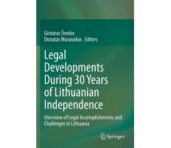 Legal Developments During 30 Years of Lithuanian Independence - Gintaras Švedas