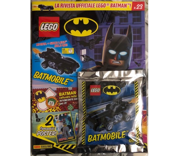 Lego Batman 23+Batmobile di Lego, 2022, Panini Magazines