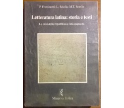 Letteratura latina: storia e testi 2 - Frassinetti - Minerva Italica, 1996 - L