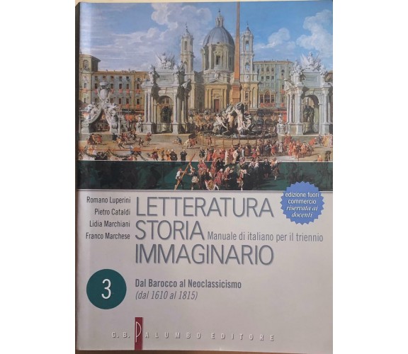 Letteratura, storia, immaginario 3 di Aa.vv., 2008, Palumbo Editore