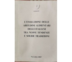 L’evoluzione delle abitudini alimentari degli italiani tra nuove tendenze - ER