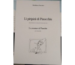 Li piripizii di Pinocchiu. Traduzione in siciliano de Le avventure di Pinocchio