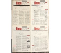 Linea News FS 4 numeri di Aa.vv.,  1994,  Ferrovie Dello Stato