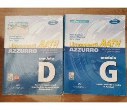 Lineamenti.math azzurro D e G - AA. VV. - DeAgostini - 2012 - AR