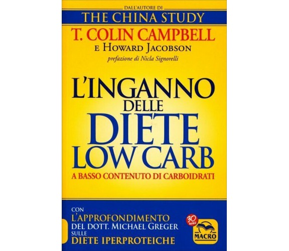 L’inganno delle diete low carb a basso contenuto di carboidrati di Thomas Colin 