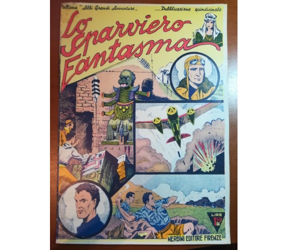 Lo sparviero fantasma - AA.VV. - Nerbini - 1941 - M