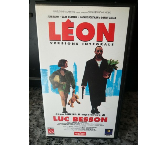 Lèon versione integrale - vhs -1994 - FilMauro-F