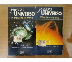 Lotto 2 VHS Viaggio nell'universo - AA. VV. - RCS - 2001 - VHS - AR