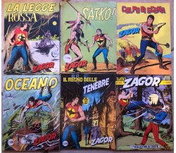 Lotto 6 fumetti Zagor di Aa.vv., Editoriale Cepim