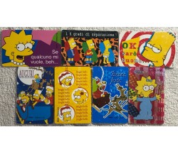 Lotto 7 card The Simpsons di Aa.vv.,  1999,  Fox