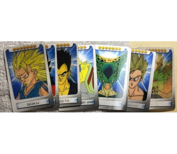 Lotto 9 cards Morphocards Dragonball di Aa.vv.,  2005,  Giocoplast