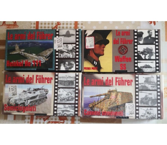 Lotto di 5  vhs - Le armi del fuhrer - Hobby e Work - 1999 - F