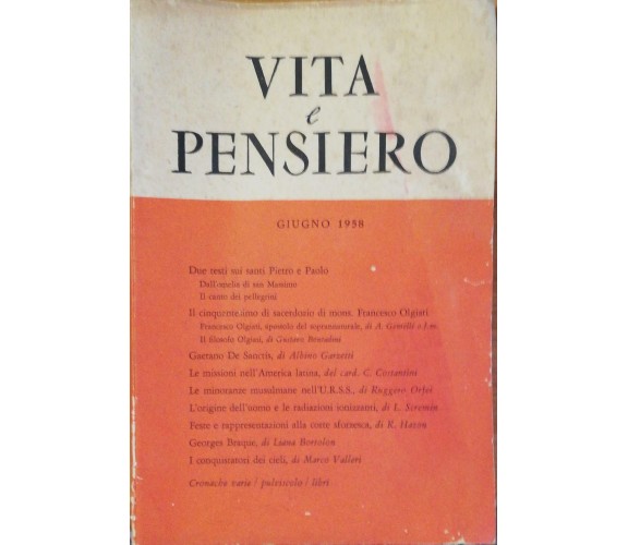 Lotto di 60 volumi Vita e pensiero